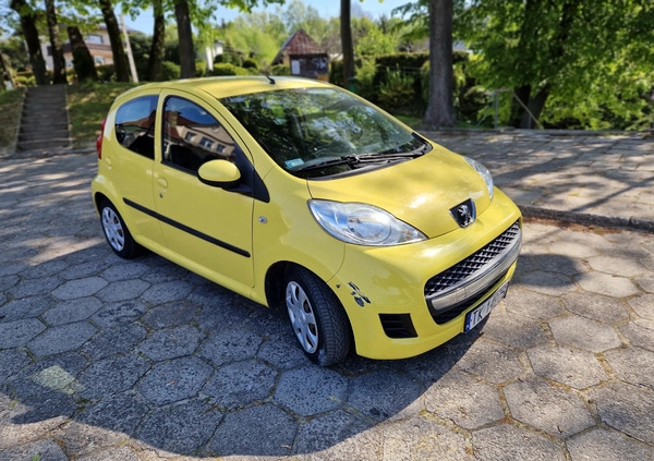 Peugeot 107 cena 7700 przebieg: 107500, rok produkcji 2009 z Rogoźno małe 56